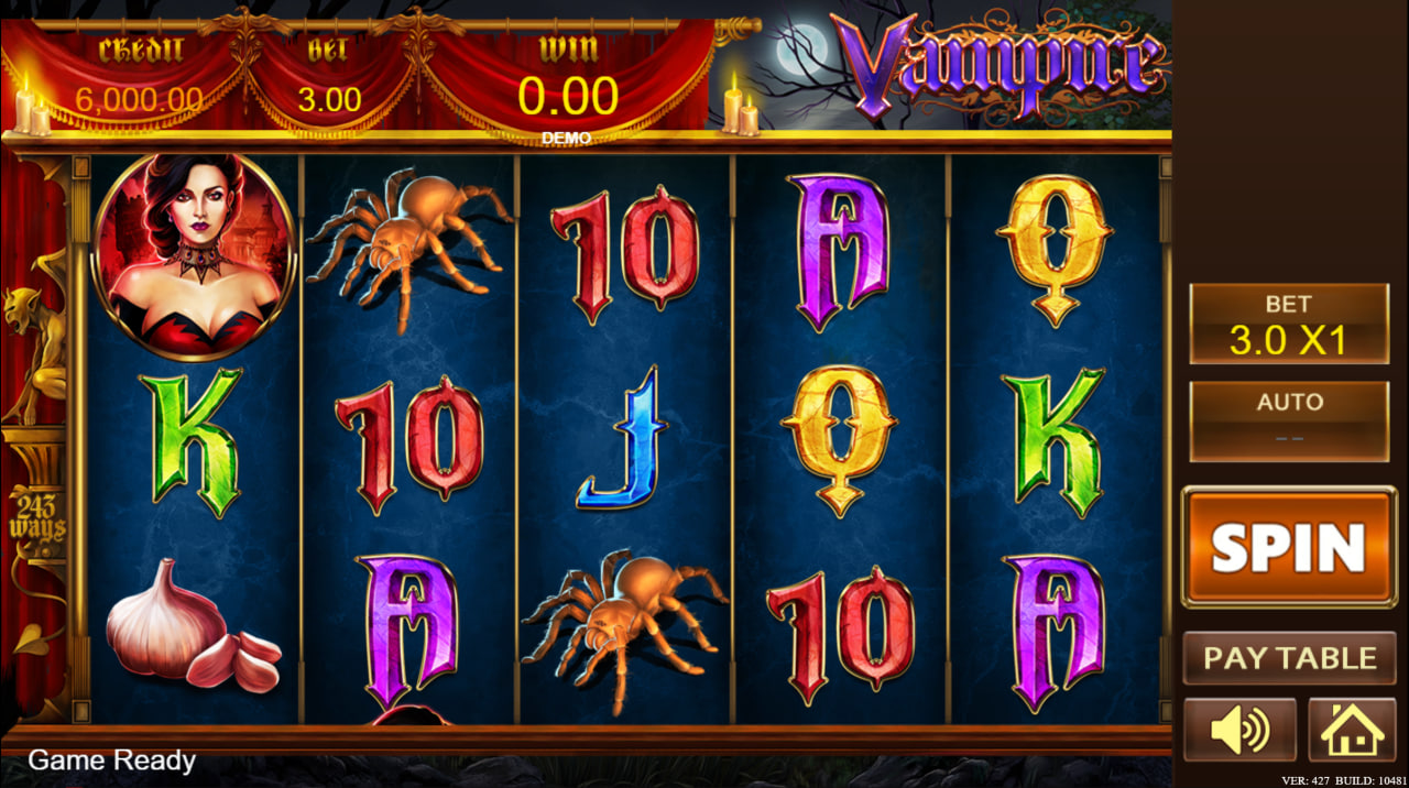 Vampire – играть бесплатно в демо | GamblingShot