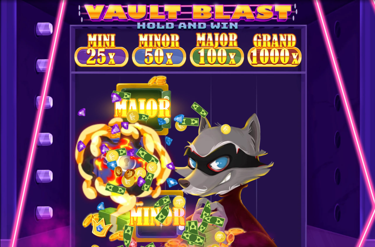 Vault Blast Hold and Win – play free demo | GamblingShot