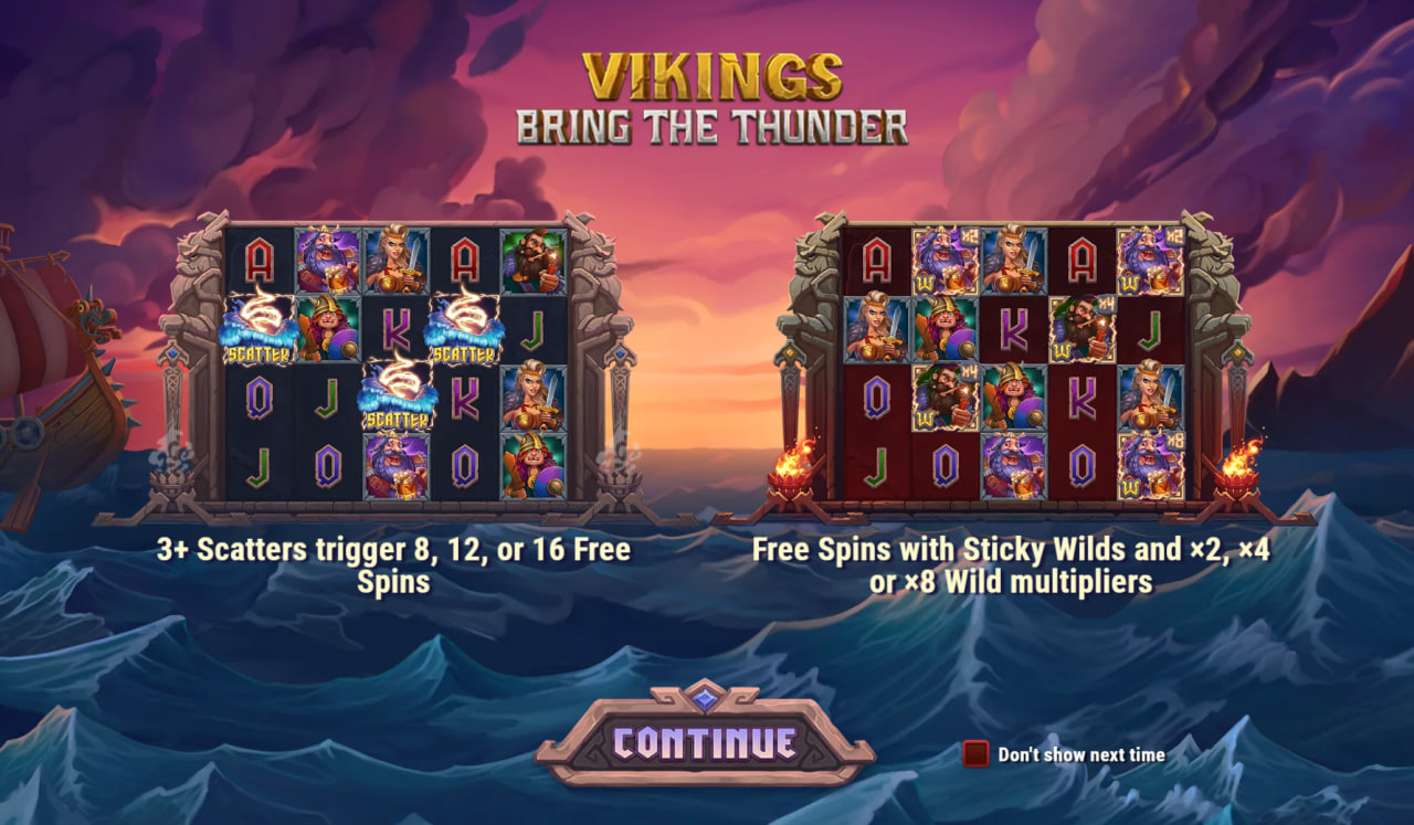 Vikings Bring the Thunder – play free demo | GamblingShot
