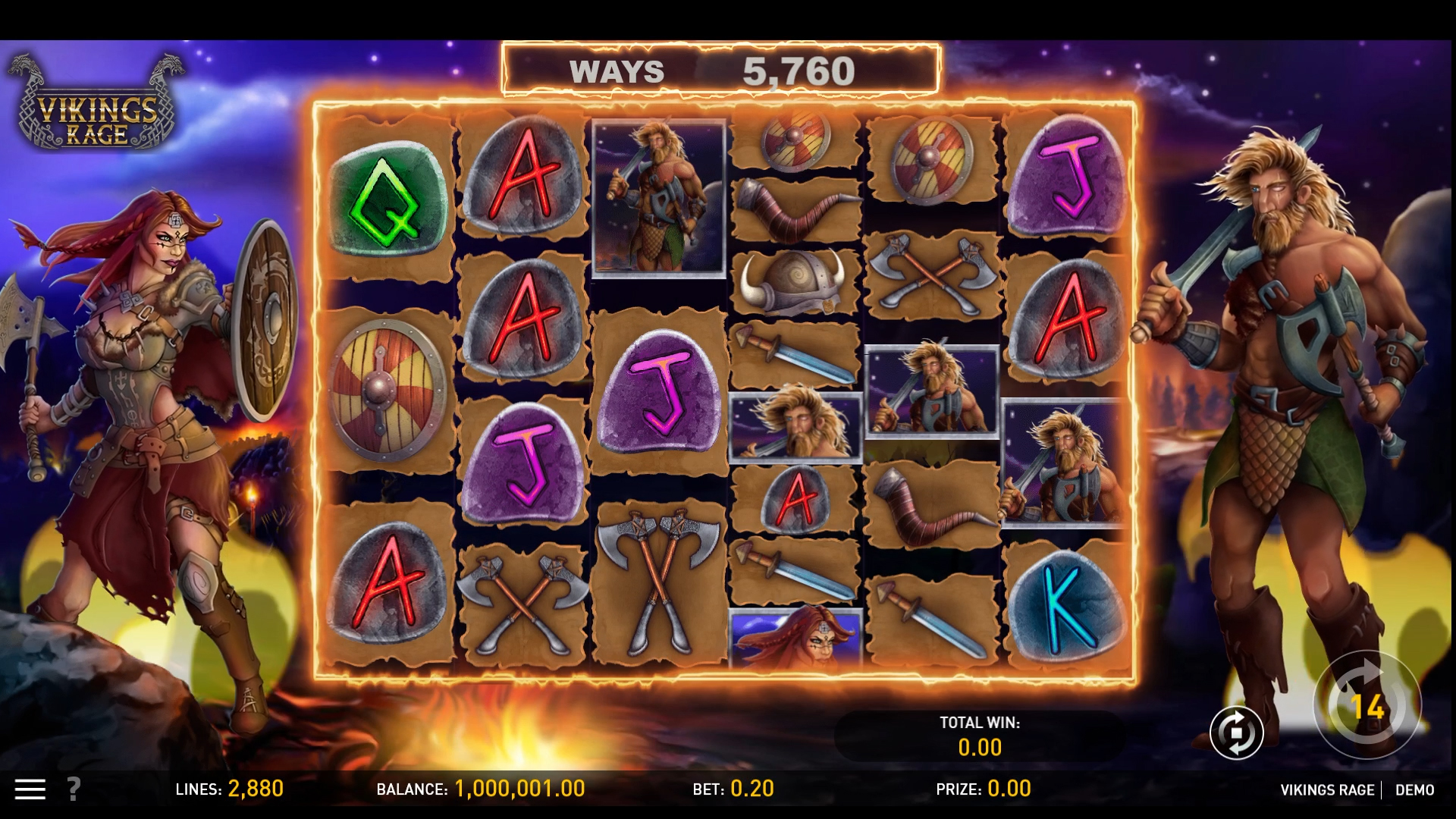 Vikings Rage – play free demo | GamblingShot