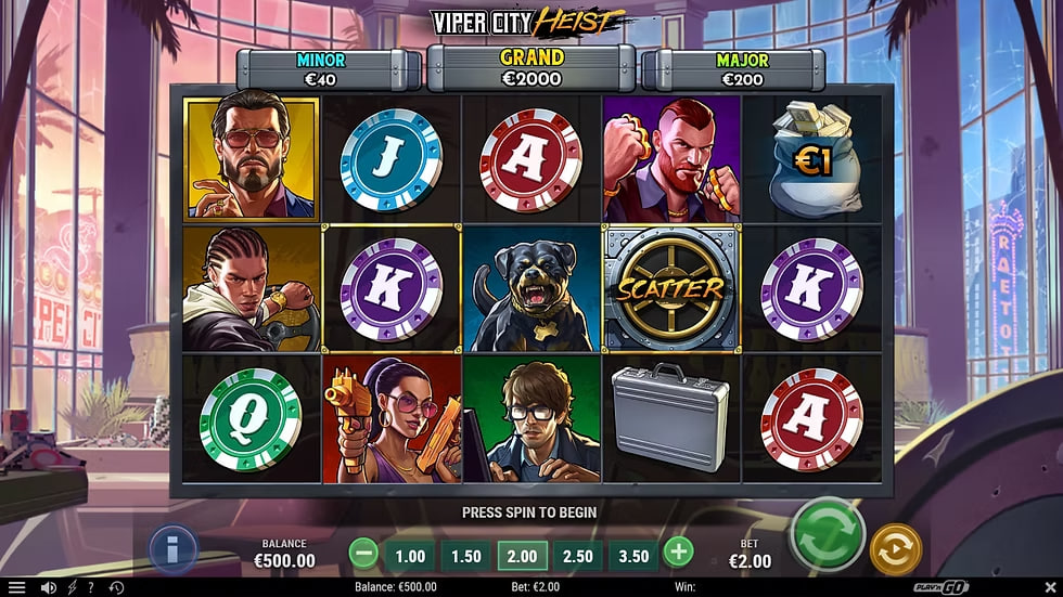 Viper City Heist – играть бесплатно в демо | GamblingShot