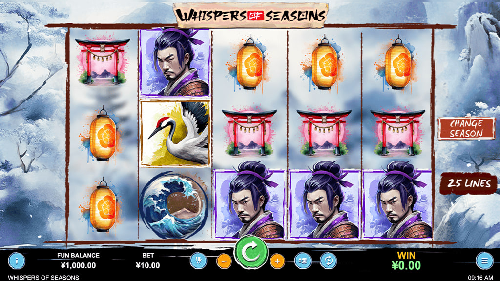 Whispers Of Seasons – play free demo | GamblingShot