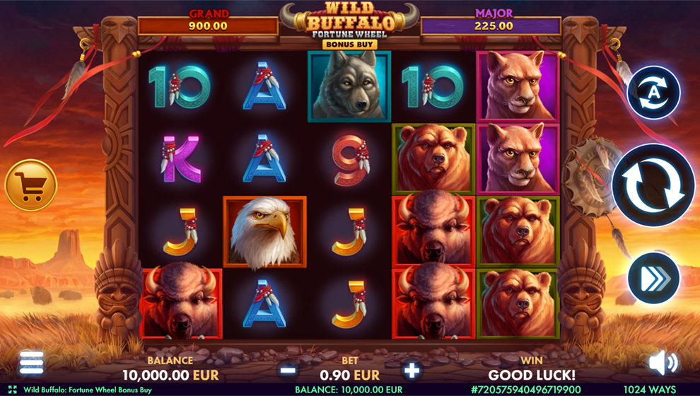 Wild Buffalo: Fortune Wheel Bonus Buy – play free demo | GamblingShot