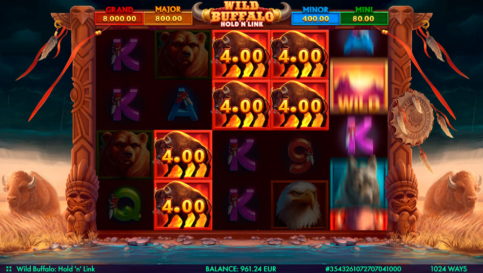 Wild Buffalo: Hold ‘n’ LinkNetGame Entertainment – играть бесплатно в демо | GamblingShot