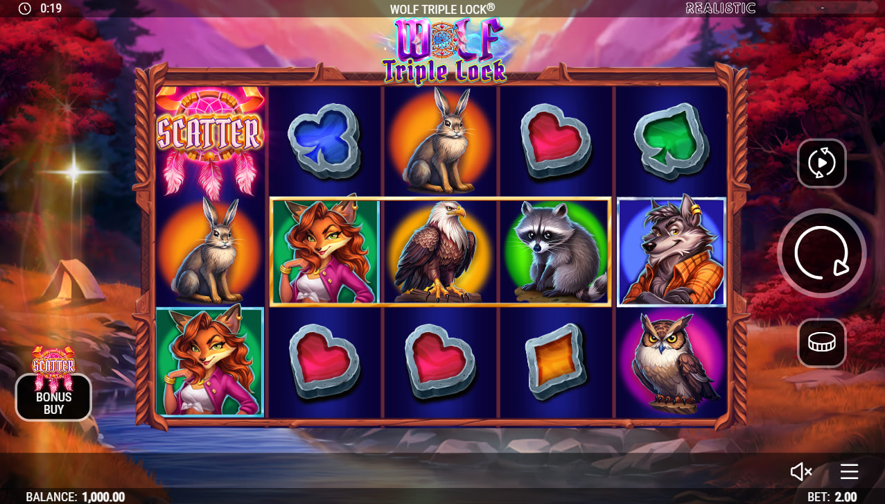 Wolf Triple Lock – грати безкоштовно в демо | GamblingShot