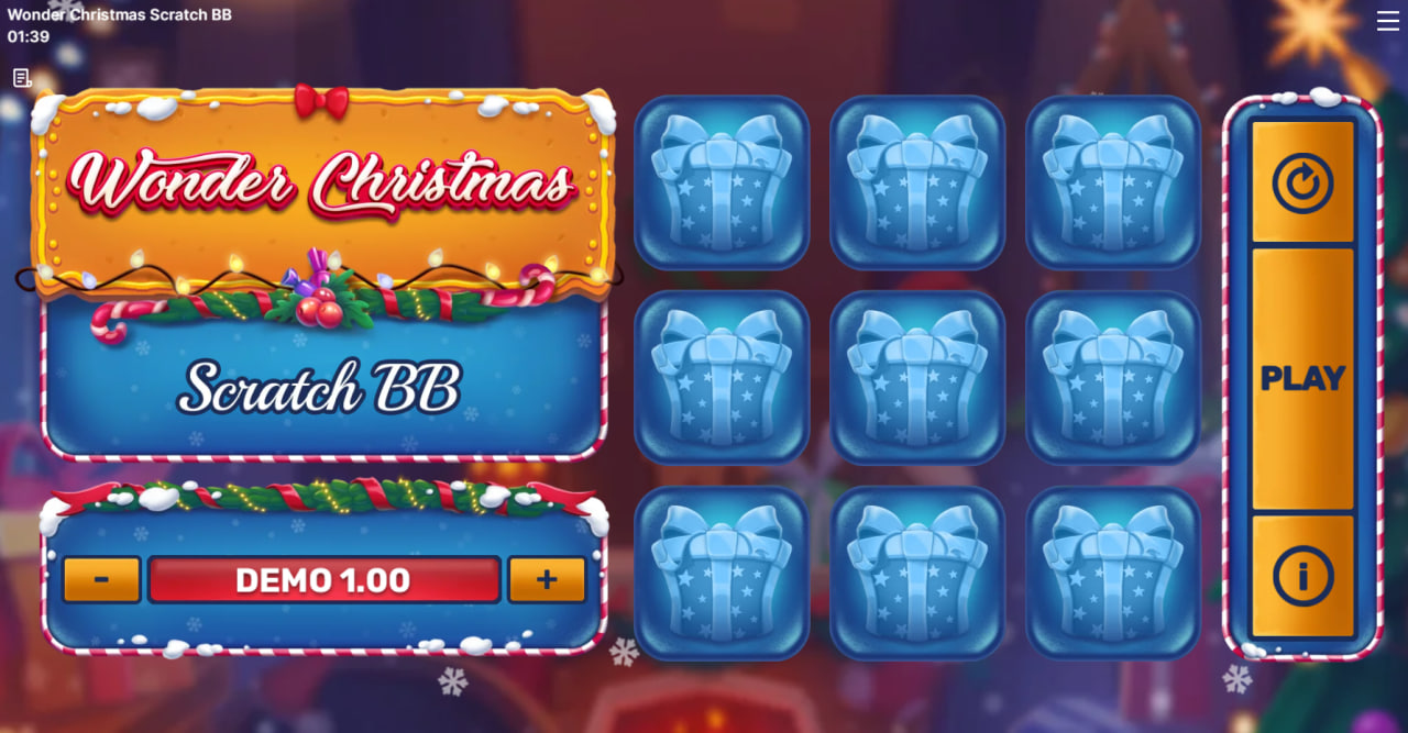 Wonder Christmas Scratch BB – играть бесплатно в демо | GamblingShot