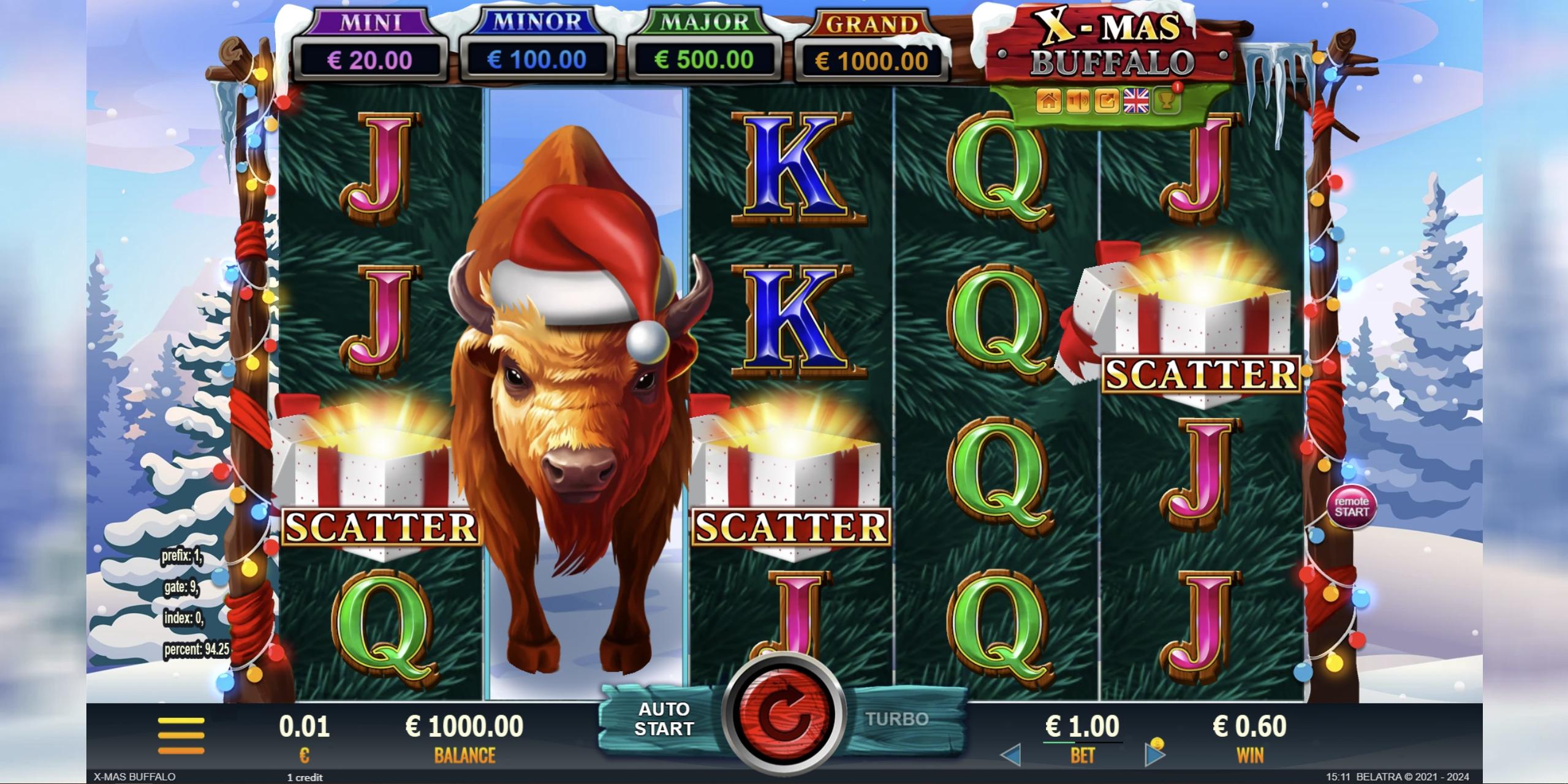 X-Mas Buffalo – играть бесплатно в демо | GamblingShot