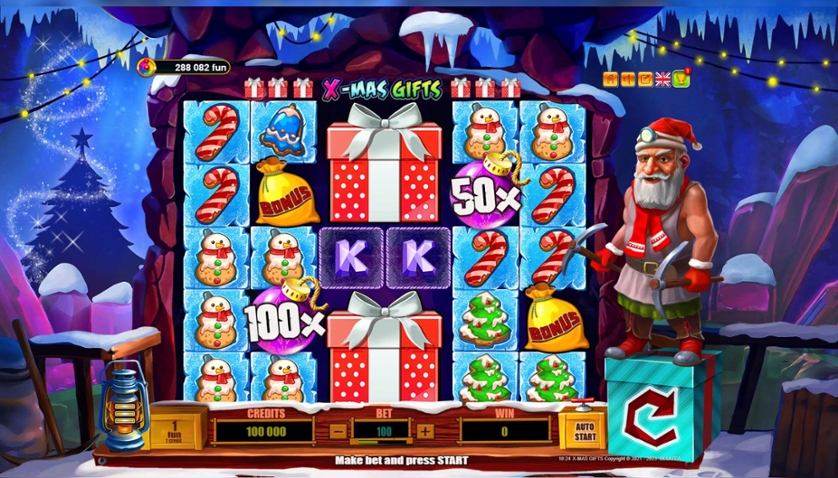 X-Mas Gifts – играть бесплатно в демо | GamblingShot