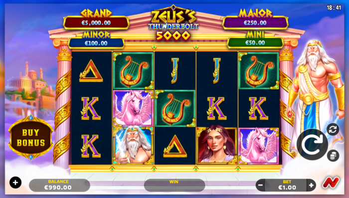 Zeus’s Thunderbolt 5000 – грати безкоштовно в демо | GamblingShot
