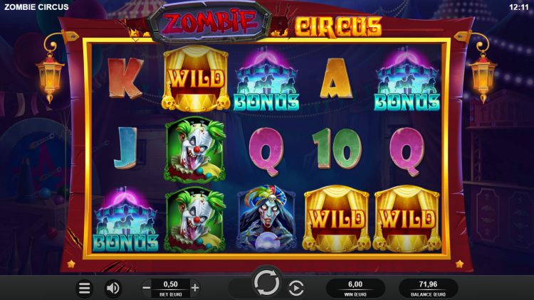Zombie Circus – играть бесплатно в демо | GamblingShot