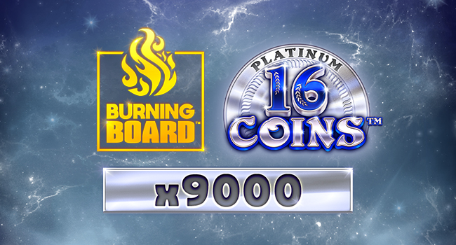 16 Coins Platinum Burning Board – ігровий автомат з високим RTP | GamblingShot
