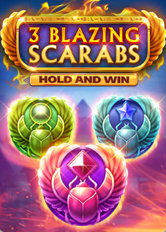 3 Blazing Scarabs Hold and Win – slot game with high RTP | GamblingShot