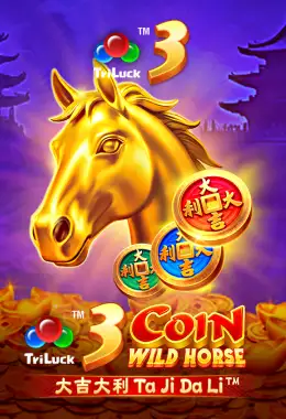 3 Coin Wild Horse – ігровий автомат з високим RTP | GamblingShot