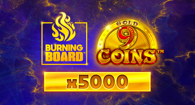 9 Coins Gold Burning Board – ігровий автомат з високим RTP | GamblingShot