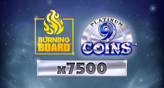 9 Coins Platinum Burning Board – slot game with high RTP | GamblingShot