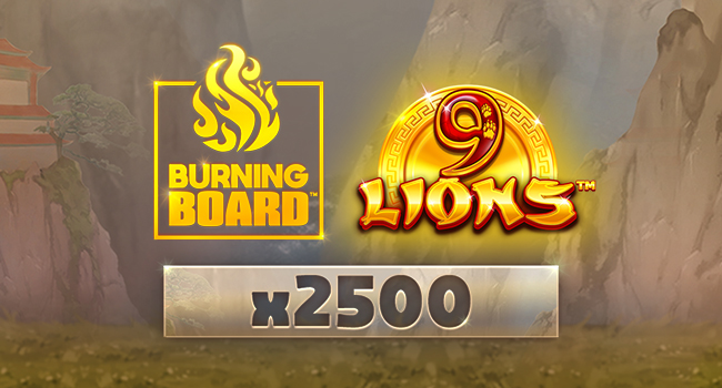 9 Lions Burning Board – ігровий автомат з високим RTP | GamblingShot