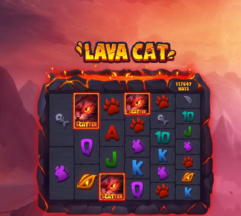Lava Cat – slot game with high RTP | GamblingShot