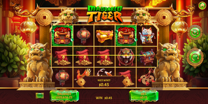 Mandarin Tiger – slot game with high RTP | GamblingShot