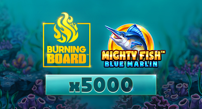 Mighty Fish: Blue Marlin Burning Board – ігровий автомат з високим RTP | GamblingShot