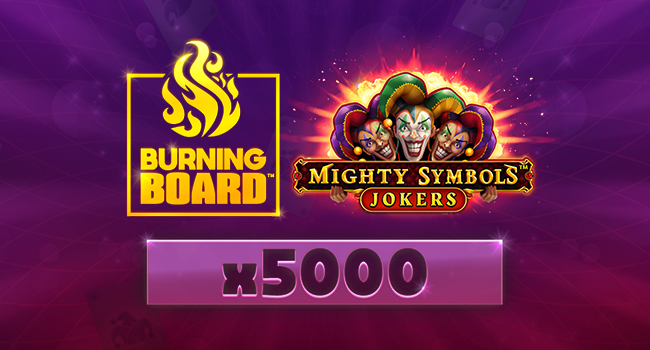 Mighty Symbols: Jokers Burning Board – ігровий автомат з високим RTP | GamblingShot