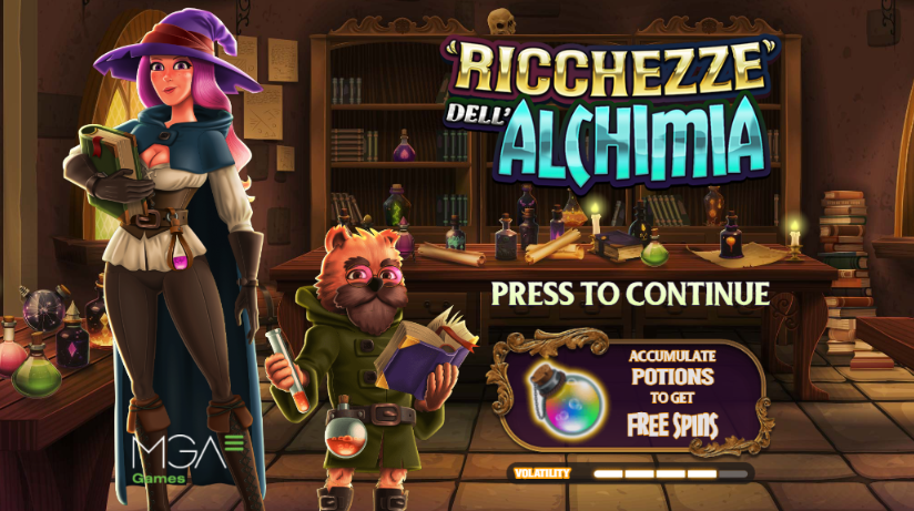 Ricchezze dell’Alchimia – slot game with high RTP | GamblingShot