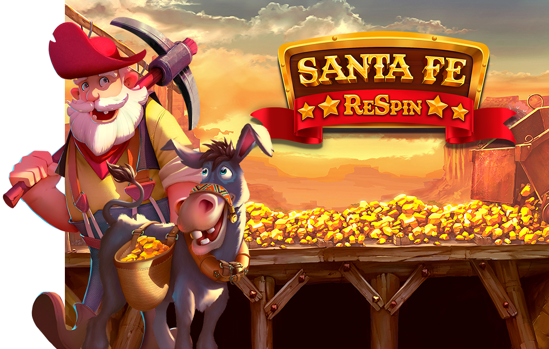 Santa Fe Respin – slot game with high RTP | GamblingShot