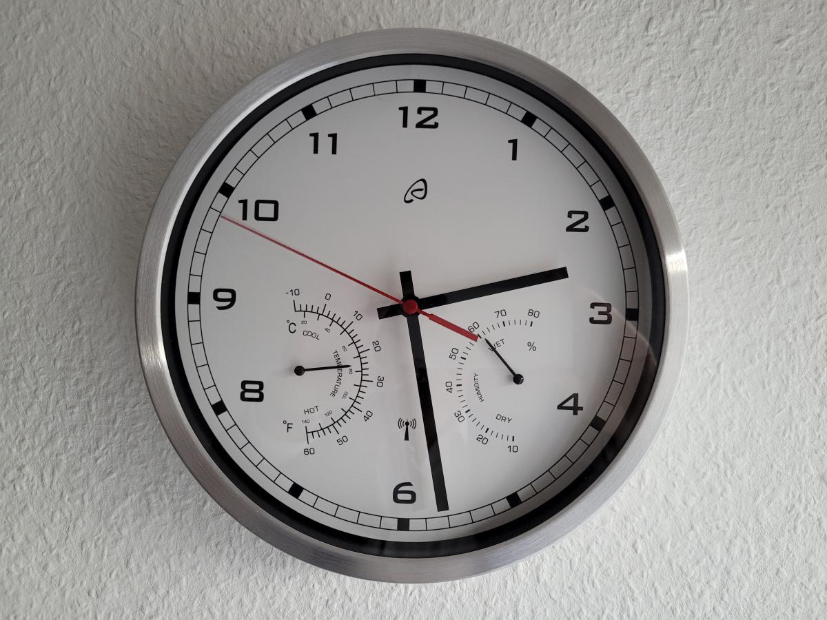 Funk-Wanduhr