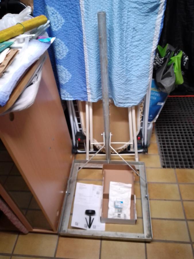 Satelliten Antenne Ständer.