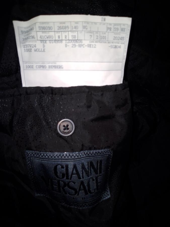 Gianni Versace Couture Herren Mantel.