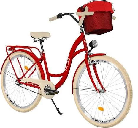 Damenfahrrad mit Korb