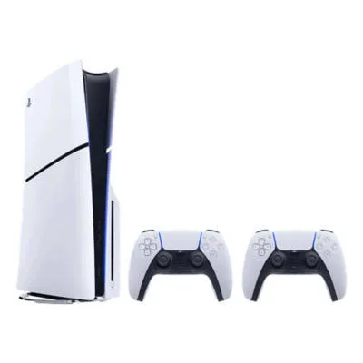 Spielkonsole mit 2 Controllern