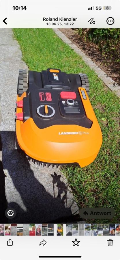 Rasenroboter Worx Landroid M Plus 500