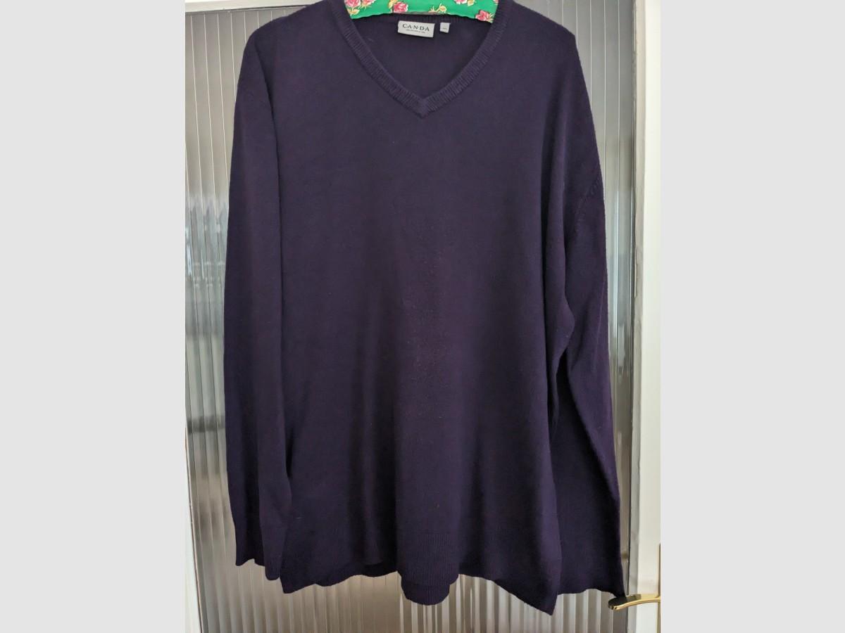 Pullover dunkellila XXL Canda