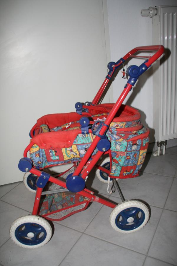 Puppenwagen, klappbar