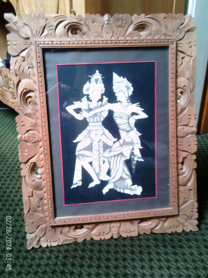 Ubud bali Keliki Kawan Tuschezeichnung !