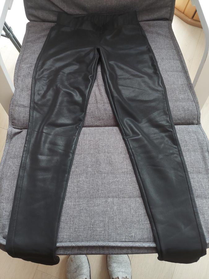 Leggins in Lederoptik von EMP Gr. S