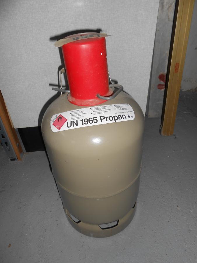 Leergebinde 5 Kg Gasflasche