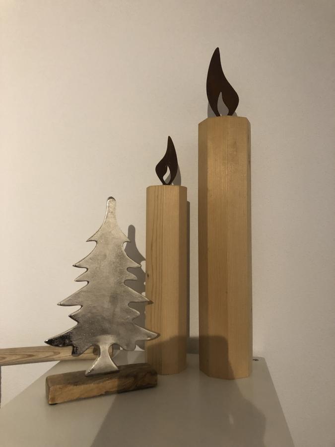 Holz Kerzen aus Buche