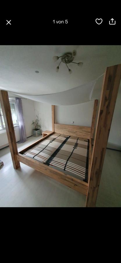 Himmelbett massiv Holz