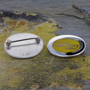 Gold Member Personalised Lapel Badge