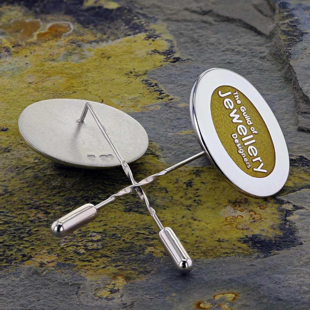 Gold Member Personalised Pin Badge