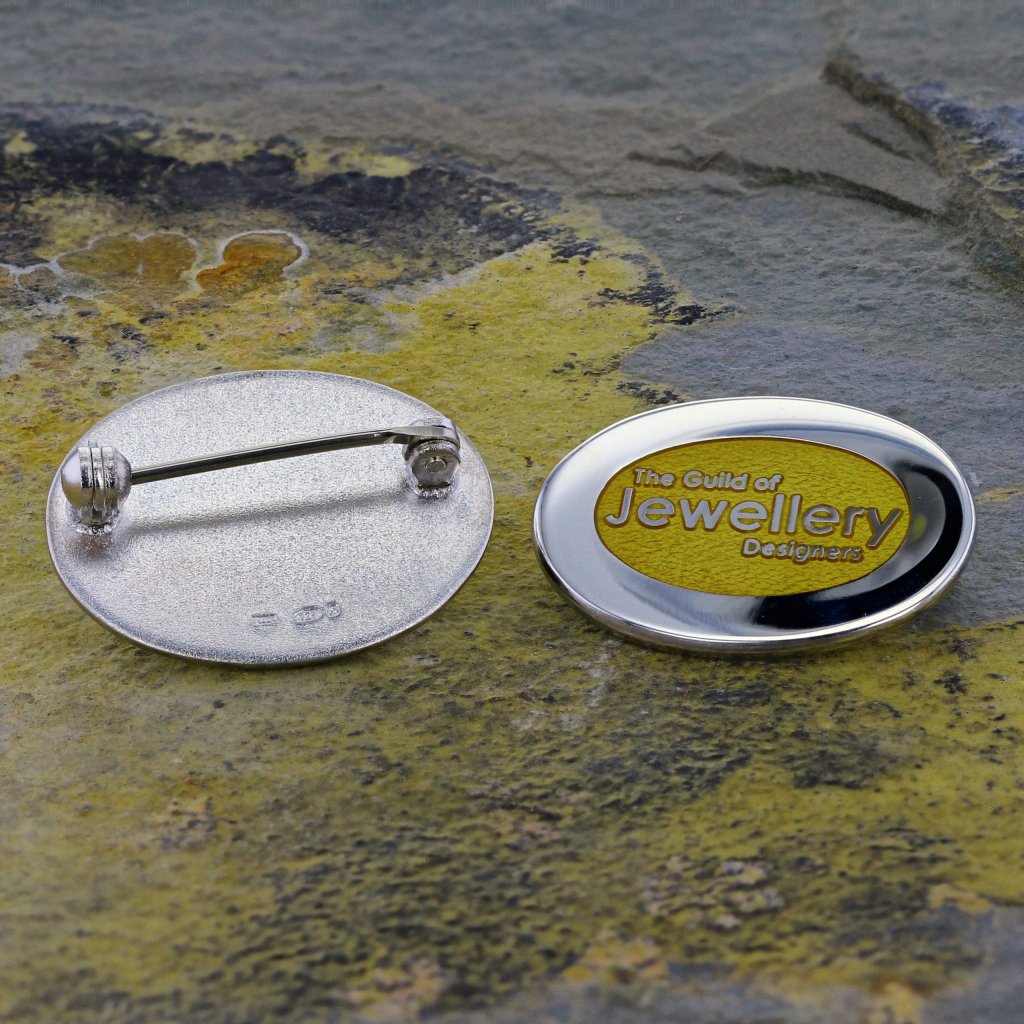 Gold Member Personalised Lapel Badge