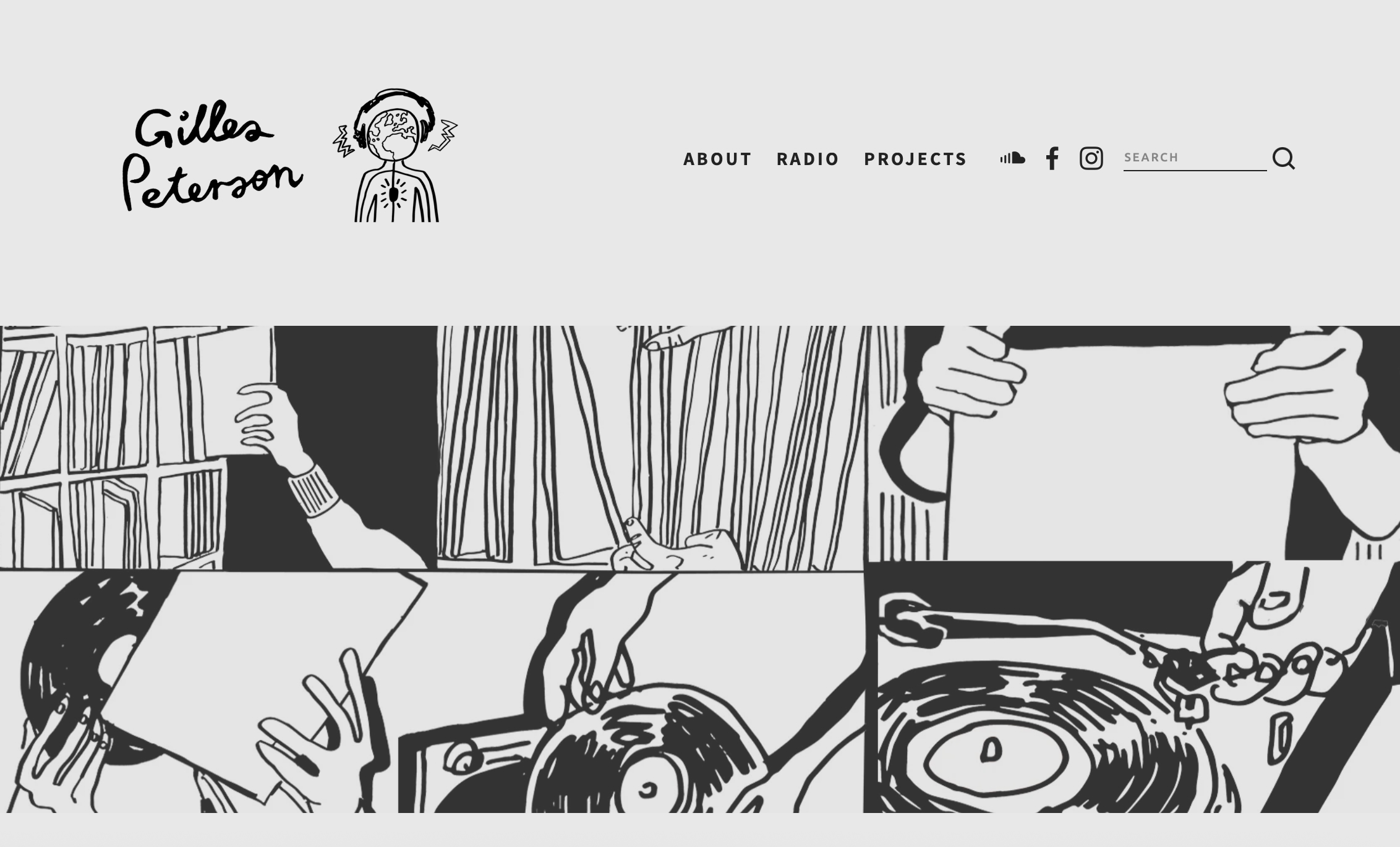 The Old Official Website...