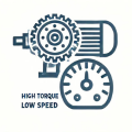 High-Torque Low-Speed DC Motor