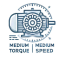 Medium-Torque Medium-Speed DC Motor
