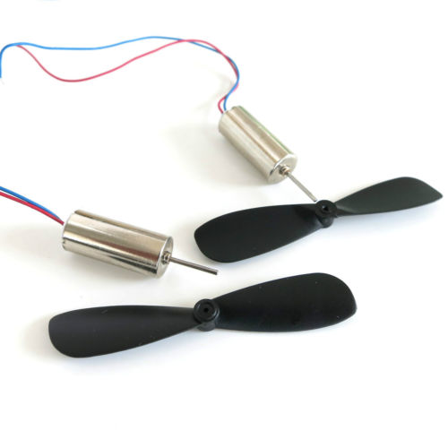 720 Magnetic Micro Coreless Motor + 55 MM Propeller for Micro Quadcopters – (Set of 4Pcs)
