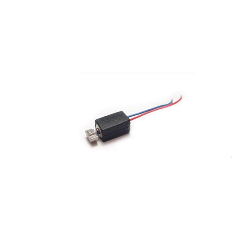 3V 4*8MM Hollow Cup Miniature Micro DC 4X8 Vibration Motor with Transparent Tube (Red+Blue Wire about 10mm)