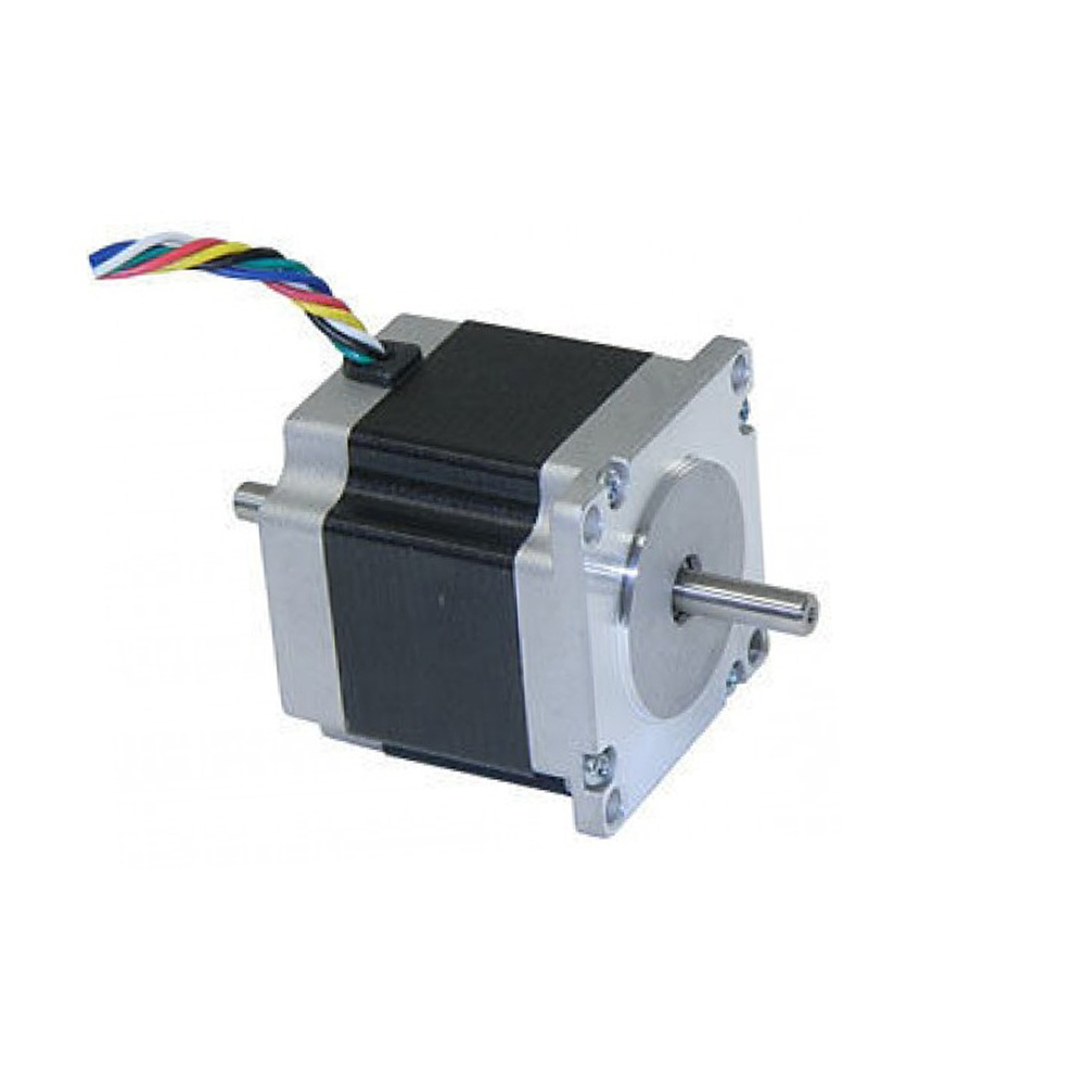 57HS51-1006B NEMA23 7.2 kg-cm Hybrid Stepper Motor – Round Type – Dual Shaft