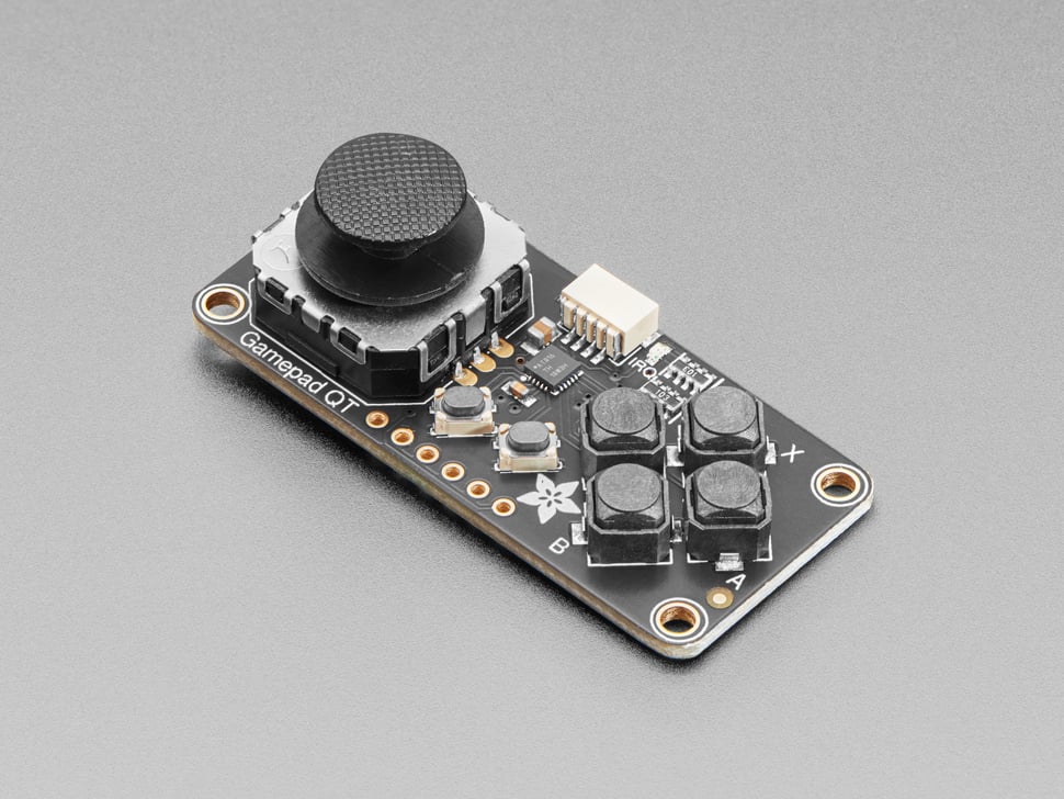 Adafruit Mini I2C Gamepad with seesaw – STEMMA QT / Qwiic