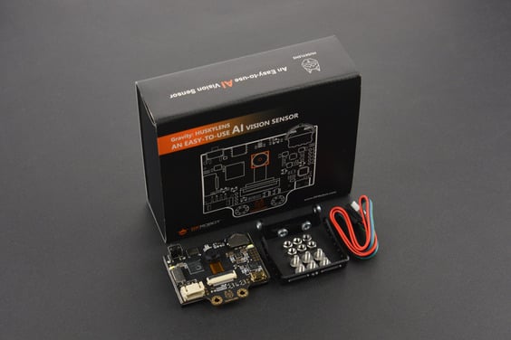 DFRobot Gravity HUSKYLENS – An Easy-to-use AI Machine Vision Sensor